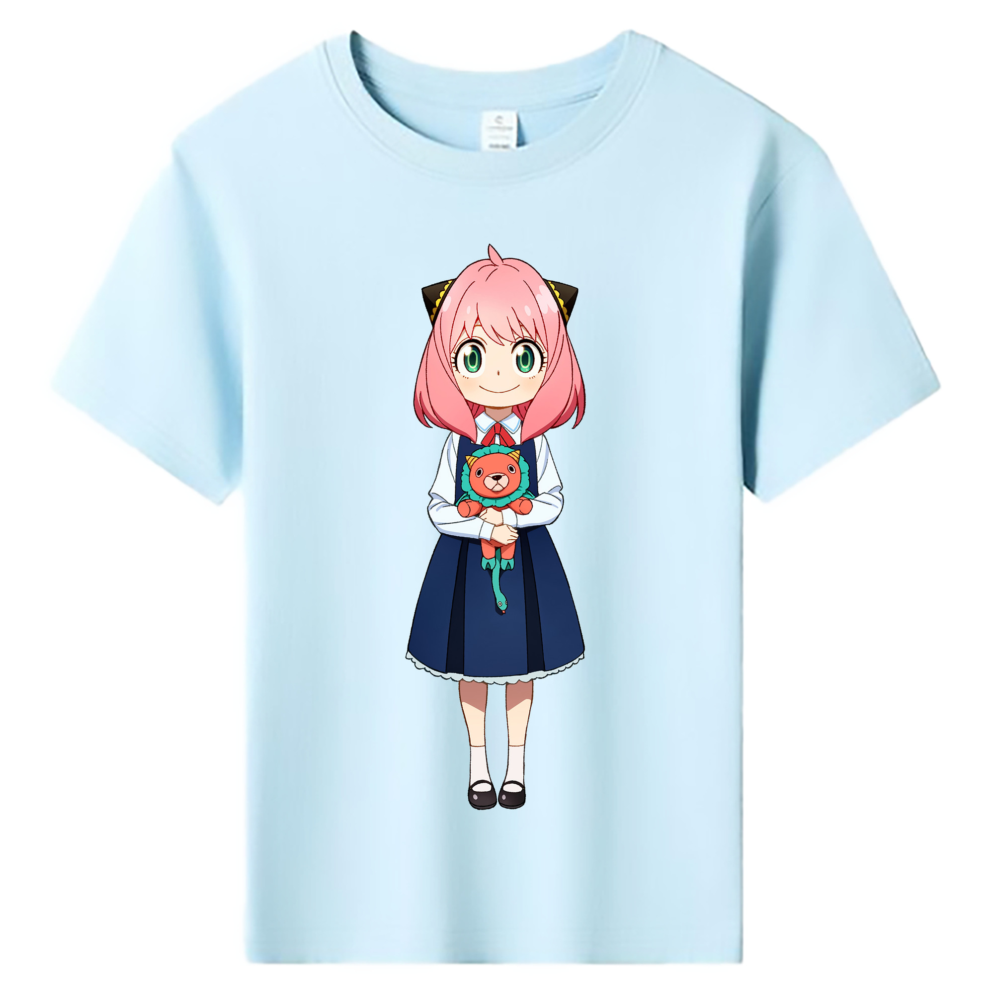 （画像用） SPY×FAMILY间谍家家酒 綿100％キッズTシャツ（フロントプリント）